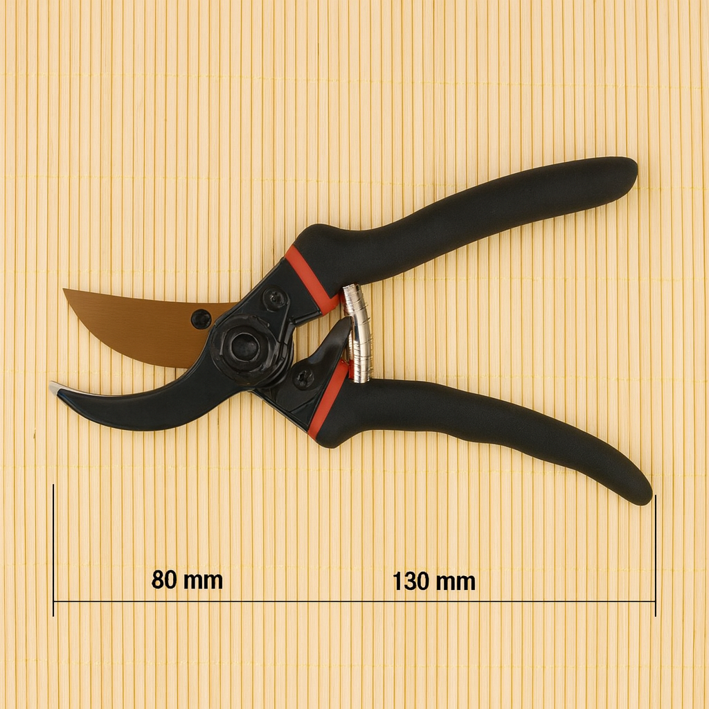 Секатор садовий Pruner професійний 12 мм SK-5 з антикорозійним покриттям і ергономічною ручкою